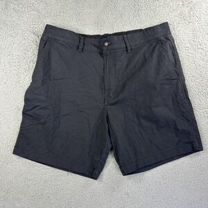 Lucky Brand Shorts Mens Large Black Ripstop Elastic Stretch Camp Hiking Gorpcore